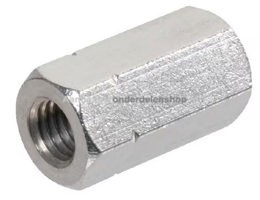 Afbeeldingen van Zeskantverbindingsmoer M10 DIN6334