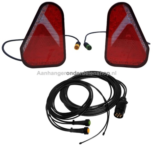 Afbeeldingen van Verlichtingset Earpoint LED 5.2M/DC 3M