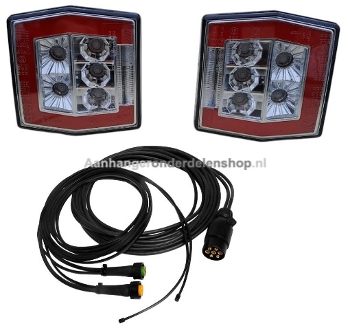 Afbeeldingen van Verlichtingset LED FT-120  7.5M/DC 20CM