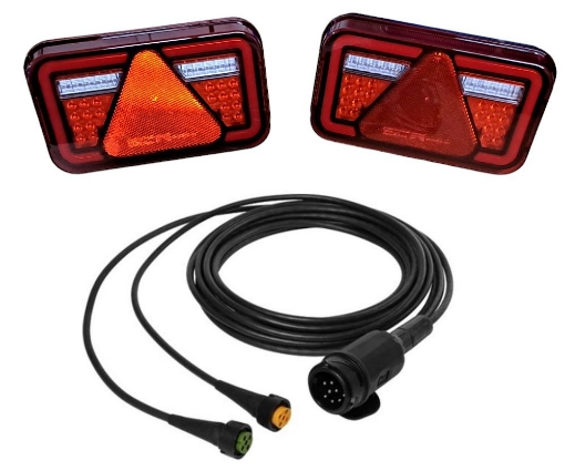 Afbeeldingen van Verlichtingset Aspöck MultiLED 4   4M