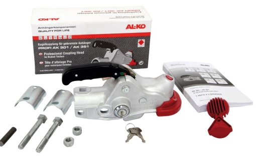 Afbeeldingen van Koppeling ALKO AK301 + SAFETY-KIT Ø45/50