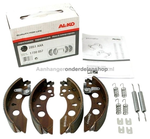 Afbeeldingen van Remschoenenset ALKO 2051 AAA  200 x 50