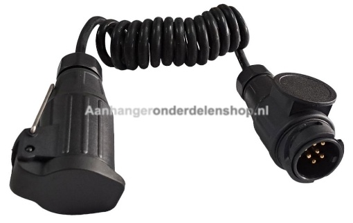 Afbeeldingen van Spiraal Verlengkabel 13 Polig 1.5M