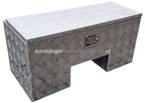 Afbeeldingen van Disselkist 818x361x400MM Aluminium