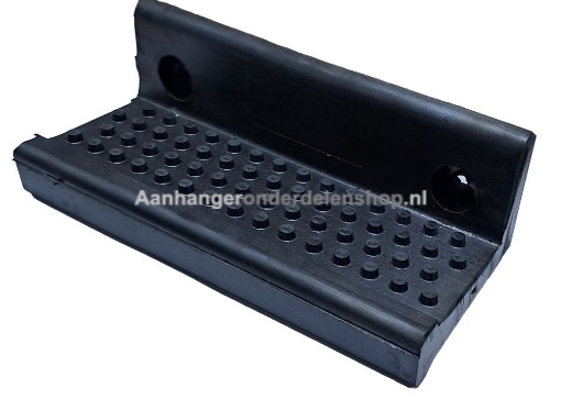 Afbeeldingen van Opstap Rubber 200 x 90MM Paardentrailer