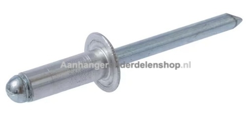 Afbeeldingen van Klinknagel 6.4 x 18MM  per 10 Stuks