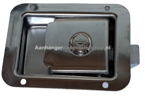Afbeeldingen van Inbouwsluiting/Kofferslot RVS