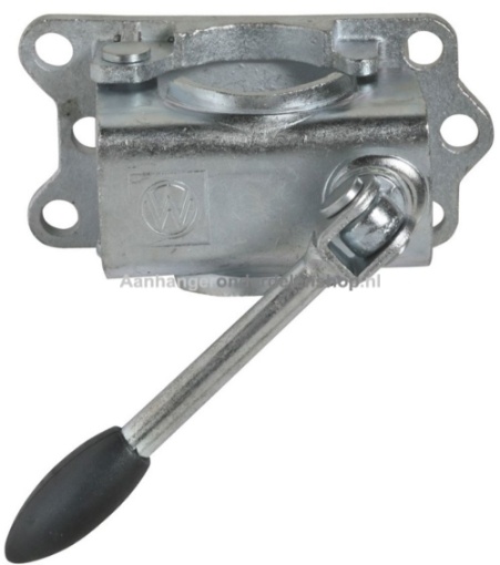 Afbeeldingen van Neuswielklem Ø48MM Klapspindel/Versterkt