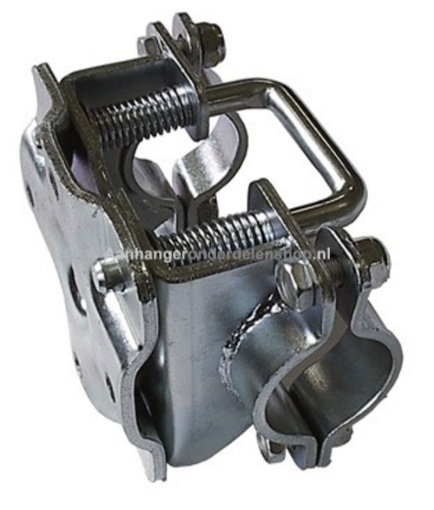 Afbeeldingen van Neuswielklem ALKO Ø48MM  90° Kantelbaar