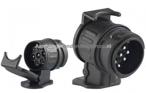 Afbeeldingen van Verloopstekker 13 naar 7 Polig