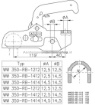 Afbeeldingen van Koppeling ALBE EM350RC K1212  Ø60MM