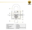 Afbeeldingen van PowerLock PL-700 SCM Heavy Duty Hangslot