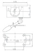 Afbeeldingen van Neuswielklem Ø48MM Klapspindel/Versterkt
