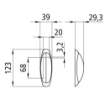Afbeeldingen van Breedte/Contourlamp Aspöck Flexipoint 2