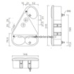 Afbeeldingen van Achterlicht Earpoint 3 Li 24-4700-007