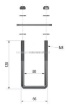 Afbeeldingen van Disselkist MontageSet U-bout M8 120x50MM