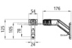 Afbeeldingen van Breedte/Contourlamp LED Superpoint 4  RE