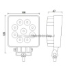 Afbeeldingen van Werklamp TruckLED L0077  9 x LED