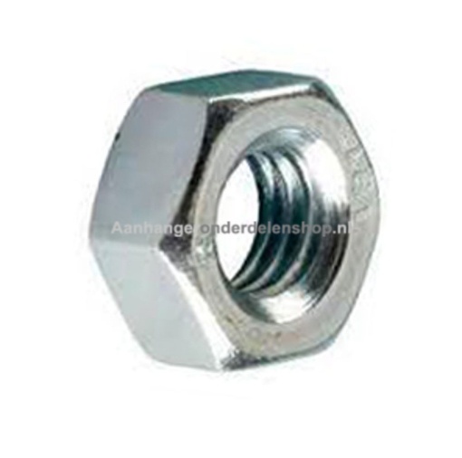 Afbeeldingen van Zeskantmoer M8 Verzinkt DIN934