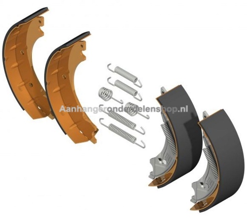 Afbeeldingen van Remschoenen  Knott Set- 20-2425/1 200x50