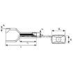 Afbeeldingen van Adereindhulzen Twin 2 x 6.0mm² 50 stuks