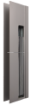 Afbeeldingen van Zijbordsluiting Aluminium 300MM Links