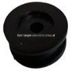 Afbeeldingen van Rondknop, Koordhouder, 2 x 25MM Zwart