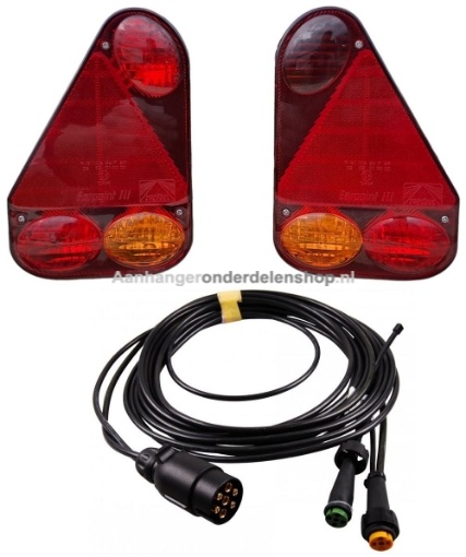 Afbeeldingen van Verlichtingset Earpoint 3   7.5M/DC 20CM