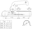 Afbeeldingen van Kogelkoppeling Winterhoff WW 8-C  Ø 70MM