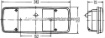 Afbeeldingen van Achterlampglas Hella 9EL 122 689-021