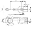 Afbeeldingen van DIN-Trekoog Knott Ø50MM 3500KG