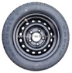 Afbeeldingen van Wiel + Band 195/50R13C ZWART