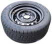 Afbeeldingen van Wiel + Band 195/50R13C ZWART