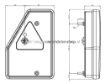 Afbeeldingen van Achterlicht LED Fristom FT-277 Li