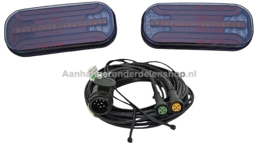 Afbeeldingen van Verlichtingset LED FT-230  5M/DC 3M