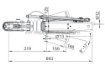 Afbeeldingen van Oplooprem ALKO 251G 1550 -3000kg 1251097