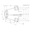 Afbeeldingen van Oplooprem Knott KFGL35-D  2700-3500KG