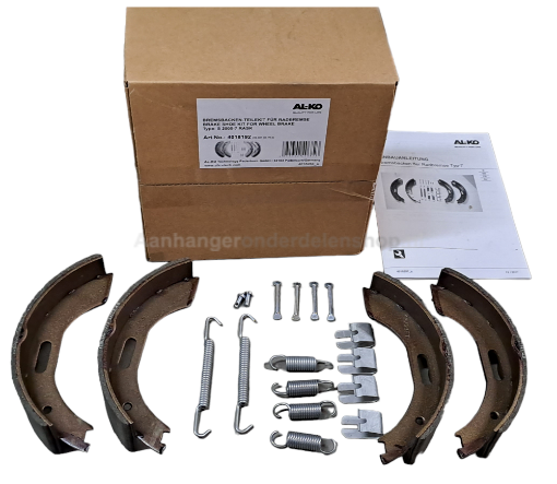 Afbeeldingen van Remschoenen  BPW Set 2005-7 RASK 200x50