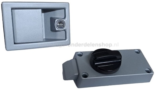 Afbeeldingen van Caravanslot/Deurslot Set Compleet