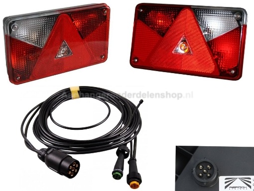 Afbeeldingen van Verlichtingset Multipoint 5   5M/DC 20CM