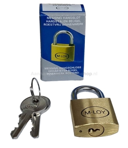 Afbeeldingen van Hangslot M-LOY AN25