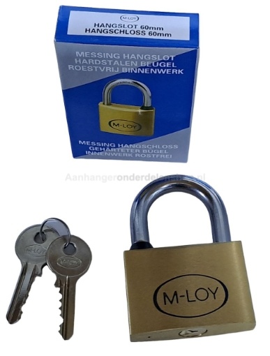Afbeeldingen van Hangslot M-LOY AN60