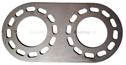 Afbeeldingen van Contrastekkerhouder RVS  Koppelstuk