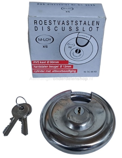 Afbeeldingen van Discusslot M-LOY DC901XS Gelijksluitend