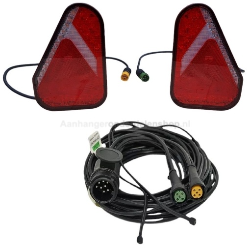 Afbeeldingen van Verlichtingset Earpoint LED 8M/DC 6M