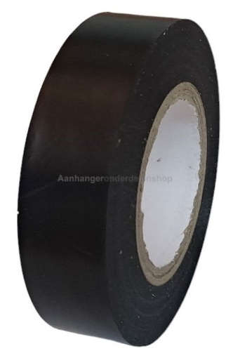 Afbeeldingen van IsolatieTape 19MM Zwart 20M