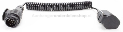 Afbeeldingen van Spiraal Verlengkabel 13 polig  3M