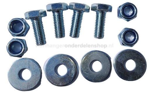 Afbeeldingen van BoutenSet Neuswielklem M10x25