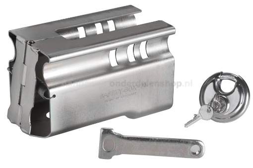 Afbeeldingen van Safety Box XL Koppelingsslot+Discusslot