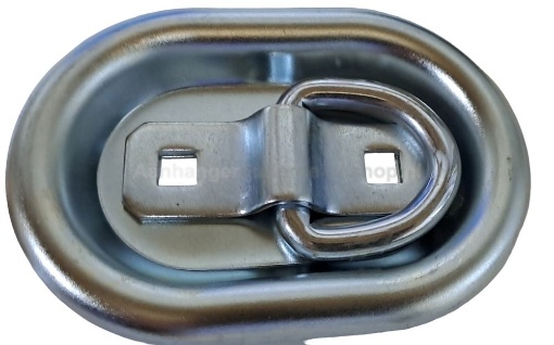 Afbeeldingen van Vloeroog 2-delig met Schaal  Verzinkt